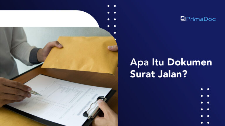 Apa Itu Dokumen Surat Jalan